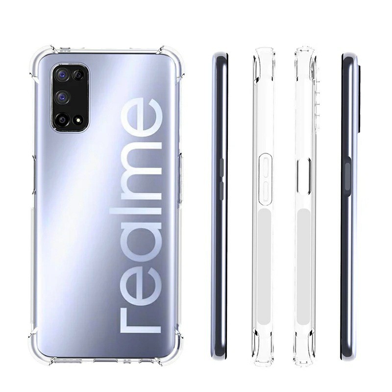 Ốp lưng Silicon dẻo trong suốt Realme Q2 / Realme V5 dùng chung chống sốc hạn chế ố vàng