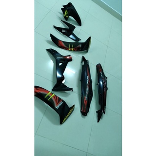 Tem sirius 110 RC đỏ đen crom