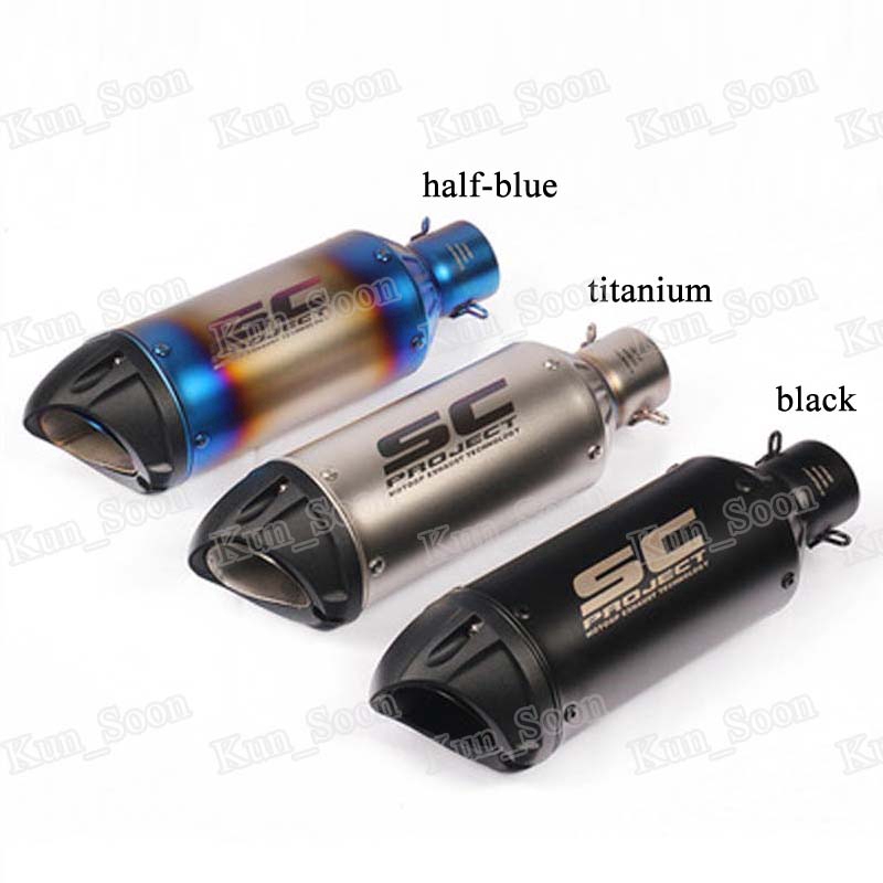 Ống Pô Giảm Thanh Cho Xe Mô Tô 38-51mm