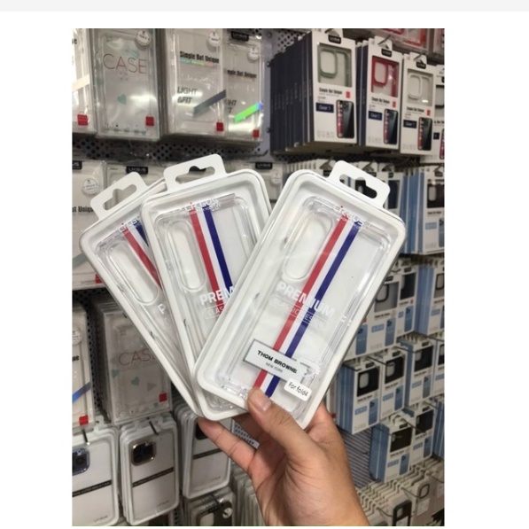 Ốp lưng Likgus Thom Browne New York 2 mảnh sang trọng cho Samsung Z Fold 4 5G