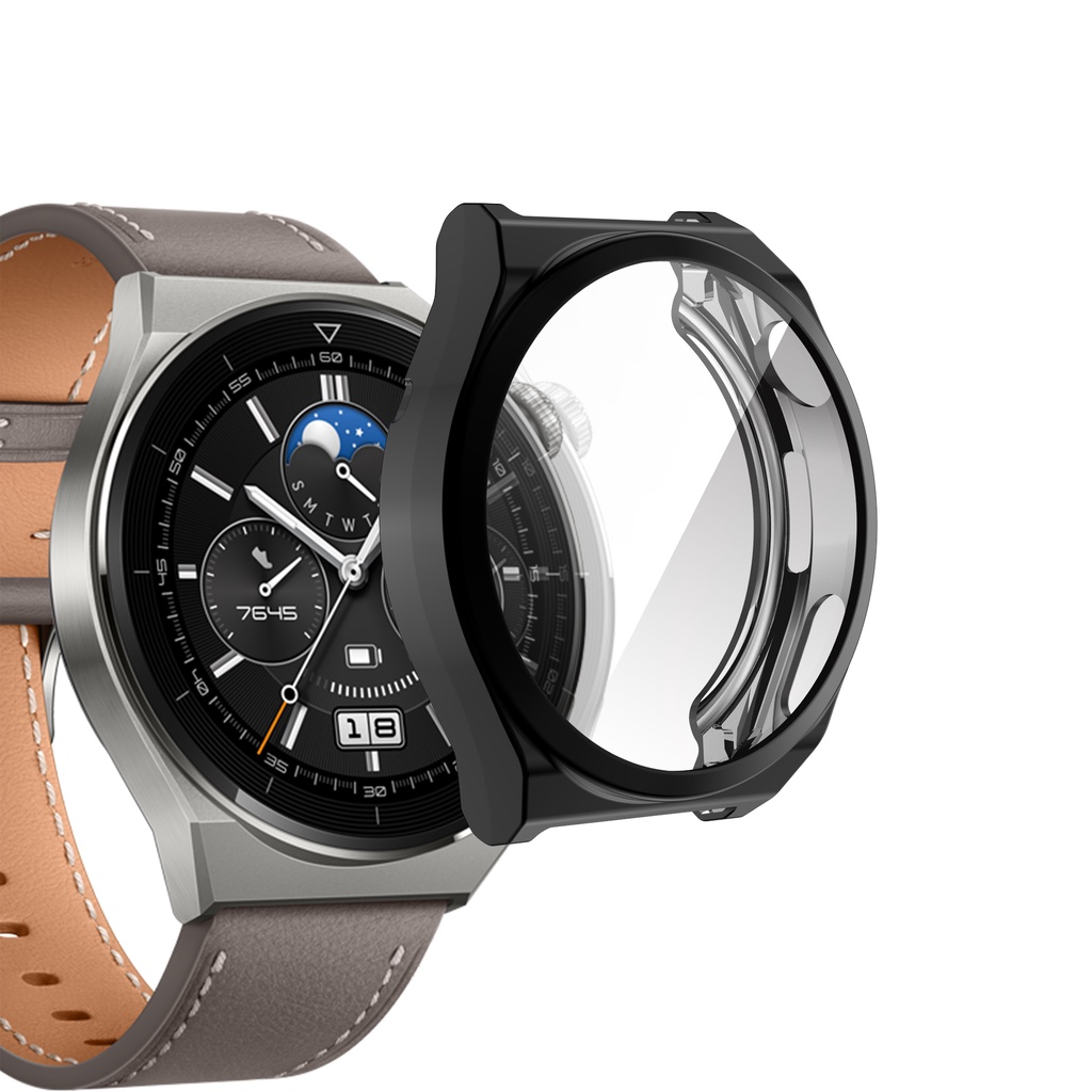Ốp Nhựa TPU Bảo Vệ Mặt Đồng Hồ Thông Minh Huawei watch GT3 GT 3 Pro 46mm 43mm