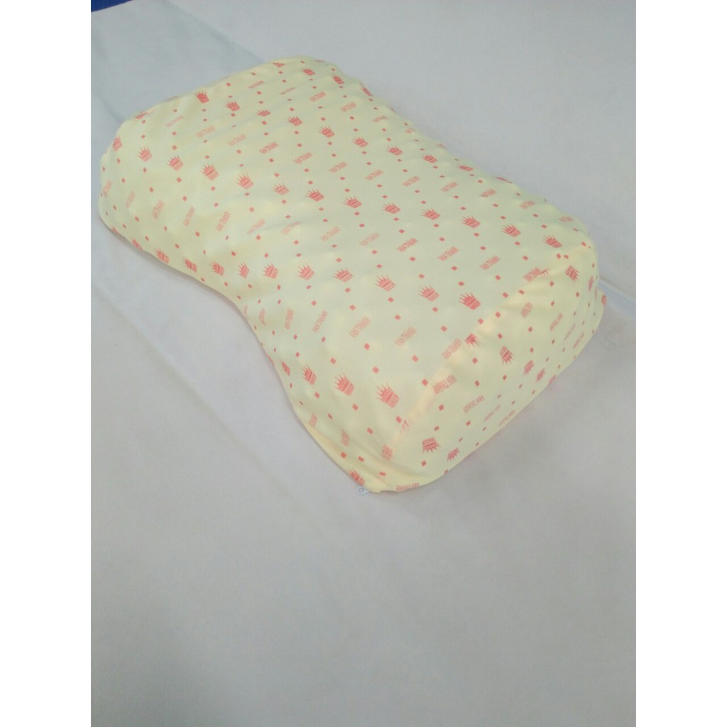Gối nằm 100% Cao Su Thiên Nhiên Honey Massage Vạn Thành 35x60x12cm