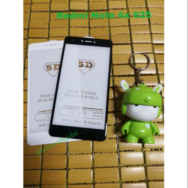 Xiaomi Redmi Note 4x 625 / Note 4 625 Cường lực 5D Full màn keo toàn màn hình khoobg chấm liti