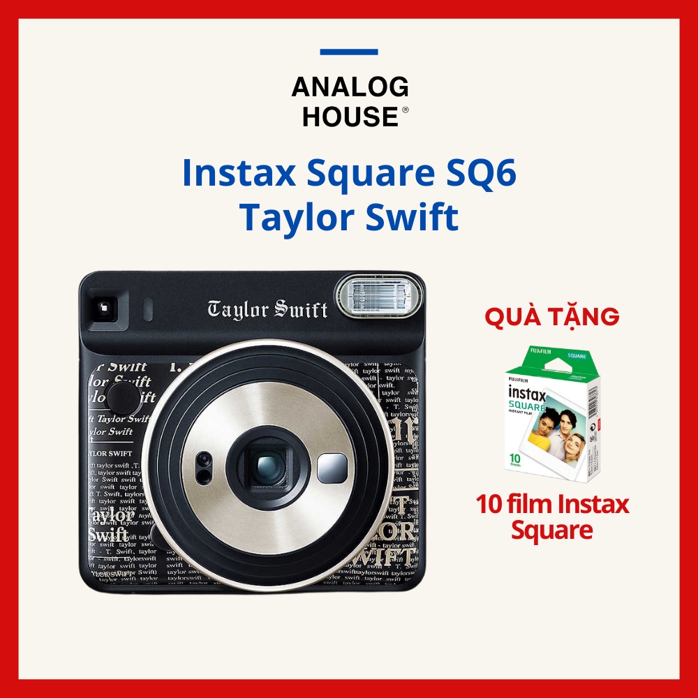 Instax Square SQ6 Taylor Swift - Máy ảnh chụp lấy liền Fujifilm - Chính hãng - BH 12 tháng