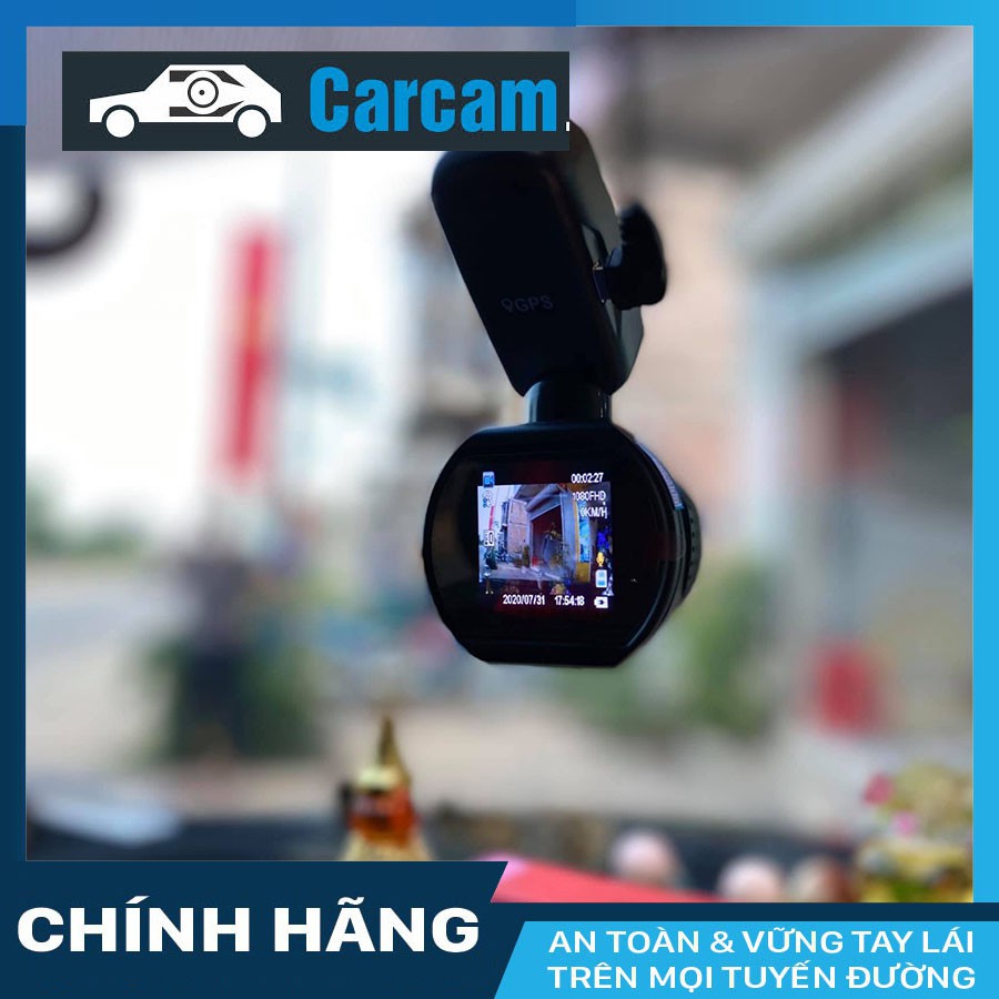 Camera hành trình ô tô Carcam Q1 có Wifi GPS siêu nhỏ gọn + thẻ nhớ 32/64/128GB Class 10 | BigBuy360 - bigbuy360.vn