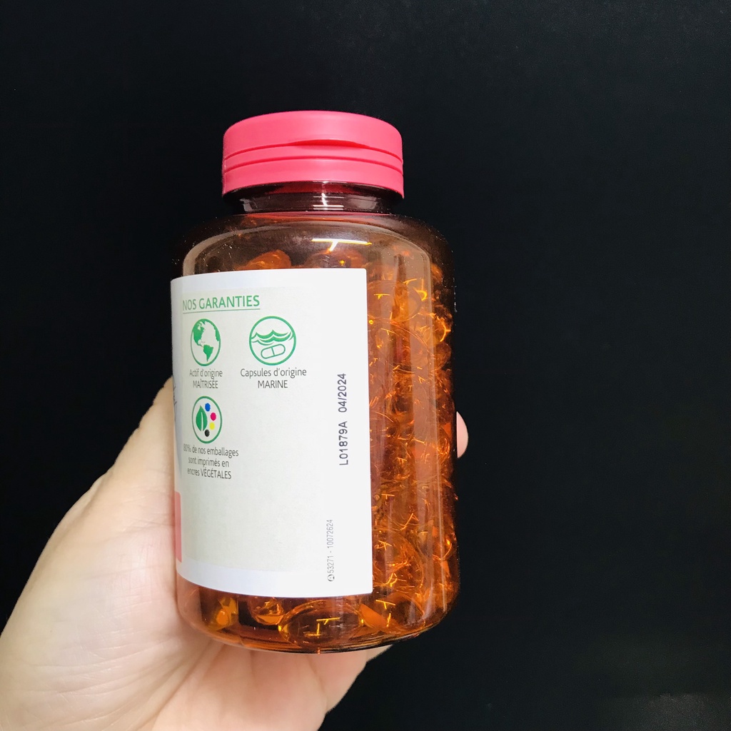 Viên uống Omega-3 của Pháp Arkopharma Omega Origine Marine 180 viên
