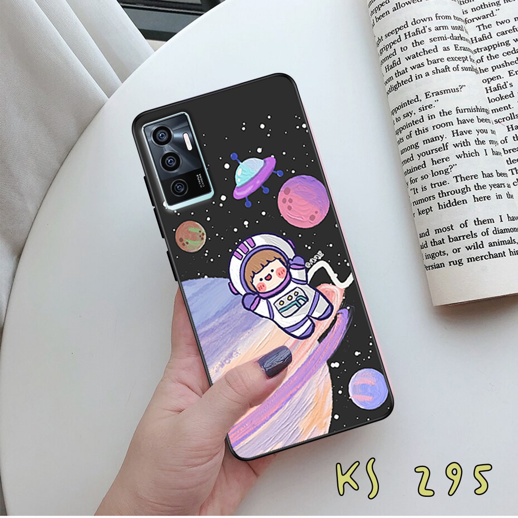 Ốp lưng Vivo V23 5G - Vivo V23e - Ốp in hình Ngân hà &amp; RoroJump siêu đẹp