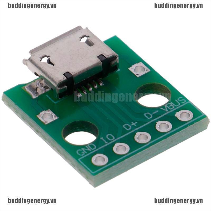 Set 10 Bảng Mạch Chuyển Đổi Micro Usb Sang 5P Dip Chuyên Dụng
