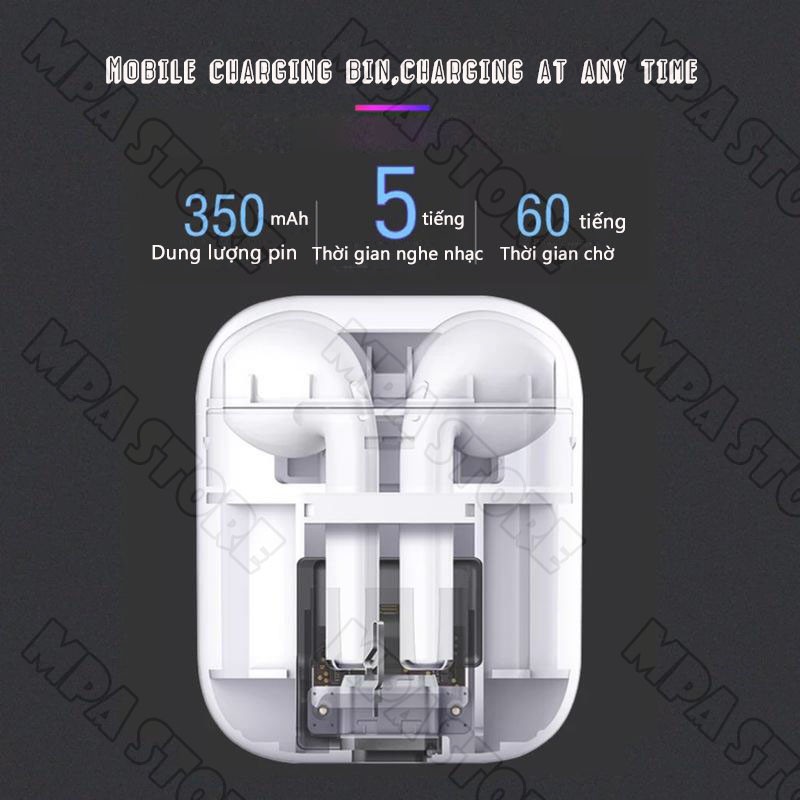 Tai nghe bluetooth không dây bảo hành 3 tháng