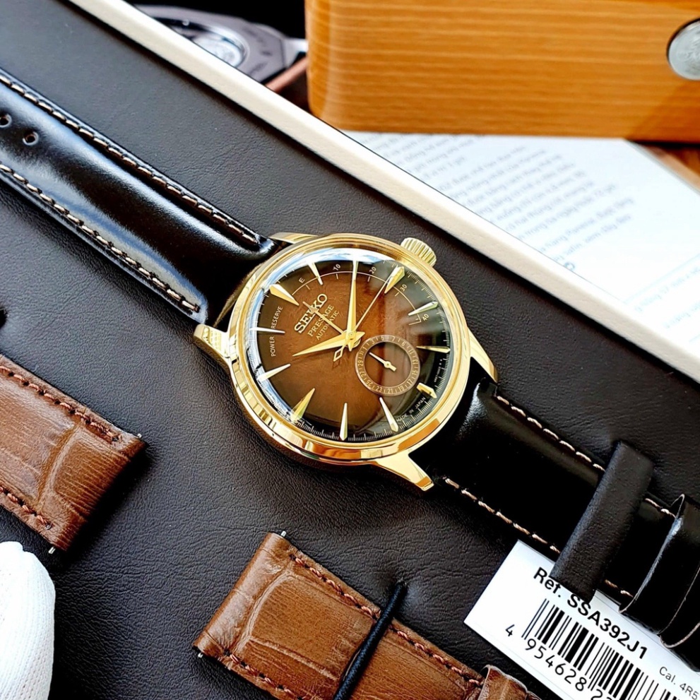 Đồng hồ nam Seiko Presage SSA392J1  - Phiên bản giới hạn - Mặt nâu