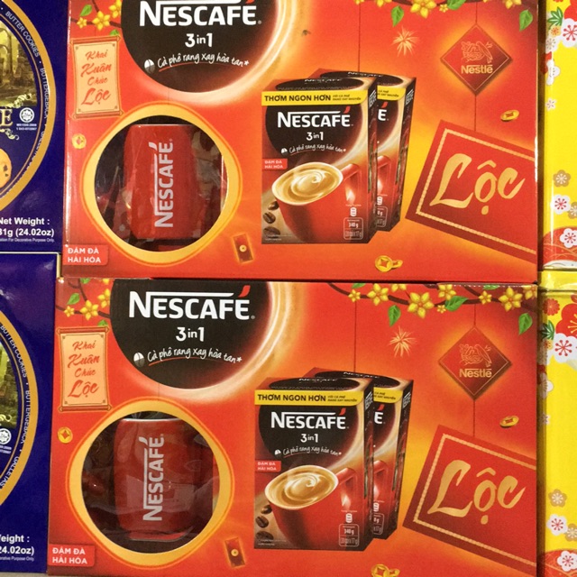 Cà phê Nécafe hàng Tết có KM 680g