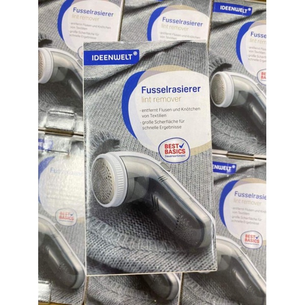 ( Hàng Đức Chuẩn) Máy cắt lông xù trên quần áo Ideen Welt