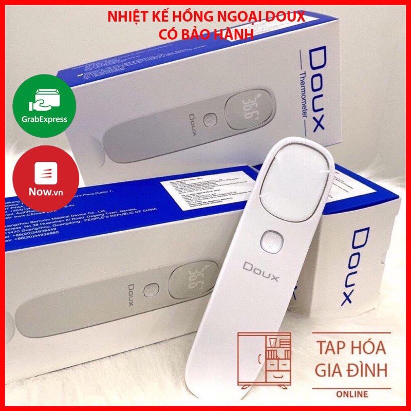 Nhiệt kế cảm biến hồng ngoại chính hãng DOUX bảo hành 1 năm