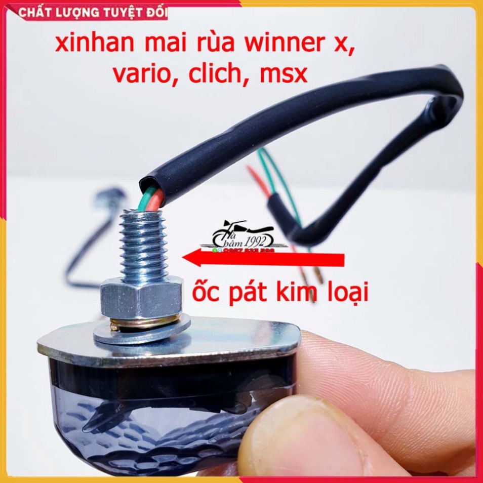 Xi Nhan Mai Rùa Chống Gãy Cho Vario, Click, NVX, Winner, Winner X, Exciter
