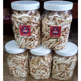 Gói 500gr Bánh men hình sâu thơm ngon hấp dẫn - Food by Mama