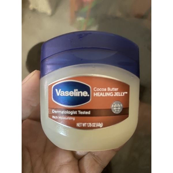 Sáp dưỡng ẩm Vaseline Cocoa butte healing jelly hủ mini 49g