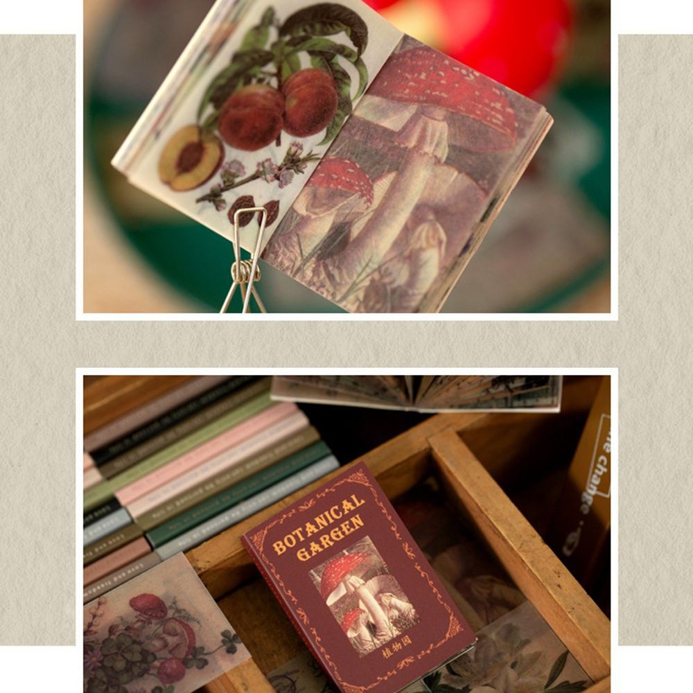 Set 50 Tấm Thẻ Giấy Dùng Để Trang Trí Sổ Lưu Niệm Diy