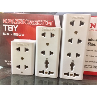 Ổ CẮM CHỐNG VỠ- CHỐNG CHÁY OMINSU