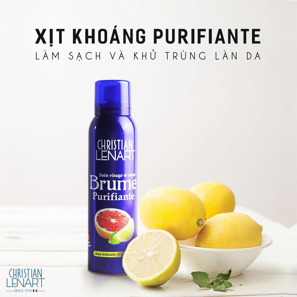 XỊT KHOÁNG DƯỠNG DA CHRISTIAN LENART 150ML CHÍNH HÃNG