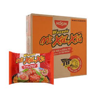 Thùng 30 Gói Mì Nissin Waxada - Hương Vị Xá Xíu (65g / Gói)