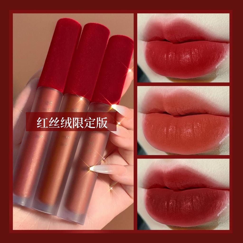 son nội địa trung MEALEA Son Kem Lì lâu trôi chống nước Độ hoàn màu cao màu nâu đất son môi Son Thỏi TIKTOK DOUYIN | BigBuy360 - bigbuy360.vn