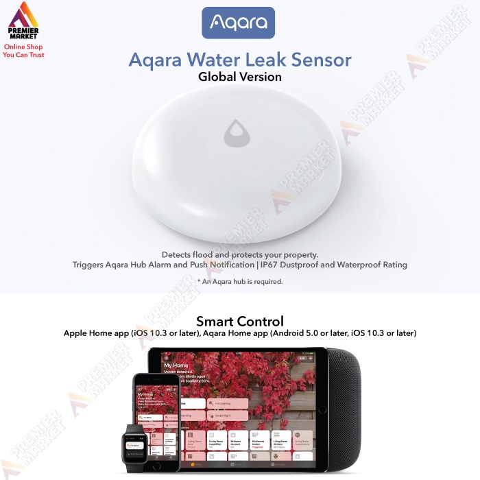 Cảm Biến Rò Rỉ Nước Thông Minh Xiaomi Aqara
