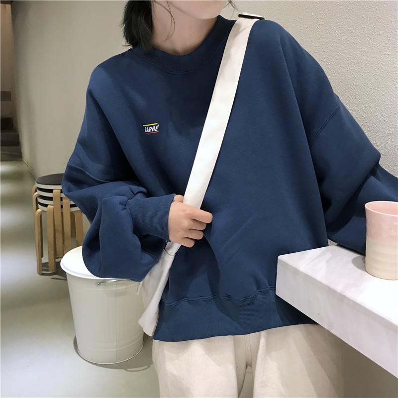 (AT269) Aó nỉ hoodie xẻ tà ulzzang áo nỉ bông ulzzang