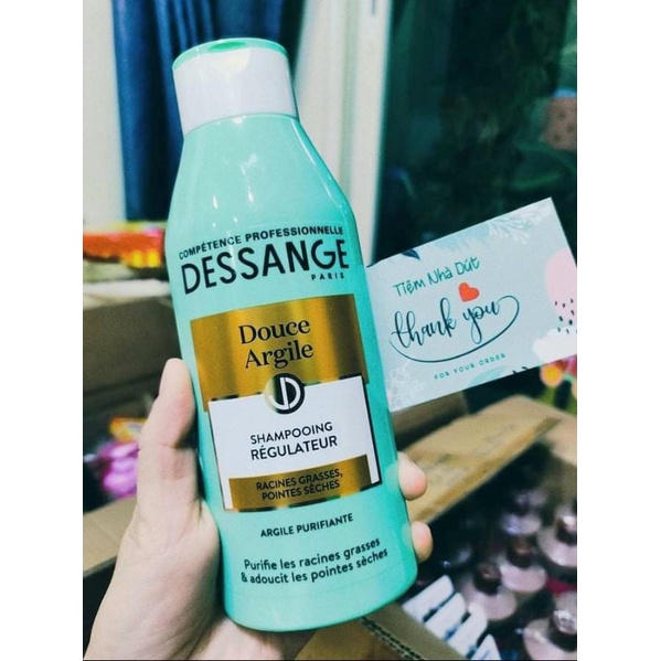 [Hàng Pháp - Đủ bill] DẦU GỘI DESSANGE DÀNH CHO TÓC DẦU 250ML