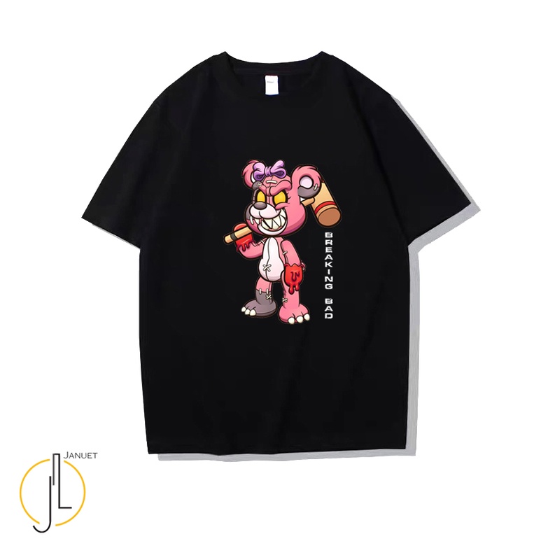 Áo thun nữ form rộng freesize in hình Evil Bear JA005