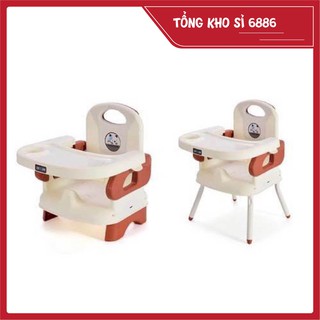 [HÀNG CAO CẤP] GHẾ ĂN DẶM GẤP GỌN 3 CHẾ ĐỘ CHO BÉ - KÈM CHÂN SẮT