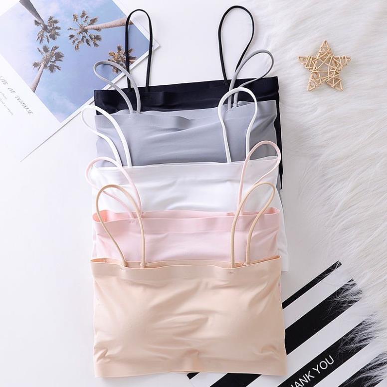 Áo Bra Đúc Su Trơn Quây 2 Dây Siêu Xinh 8881