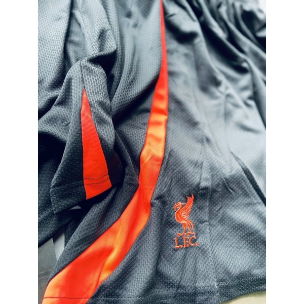Set bộ quần áo thể thao bóng đá nam nữ vải gai mịn clb liverpool trainning logo thêu đầy đủ 2022 2023
