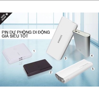 Bộ pin sạc dự phòng