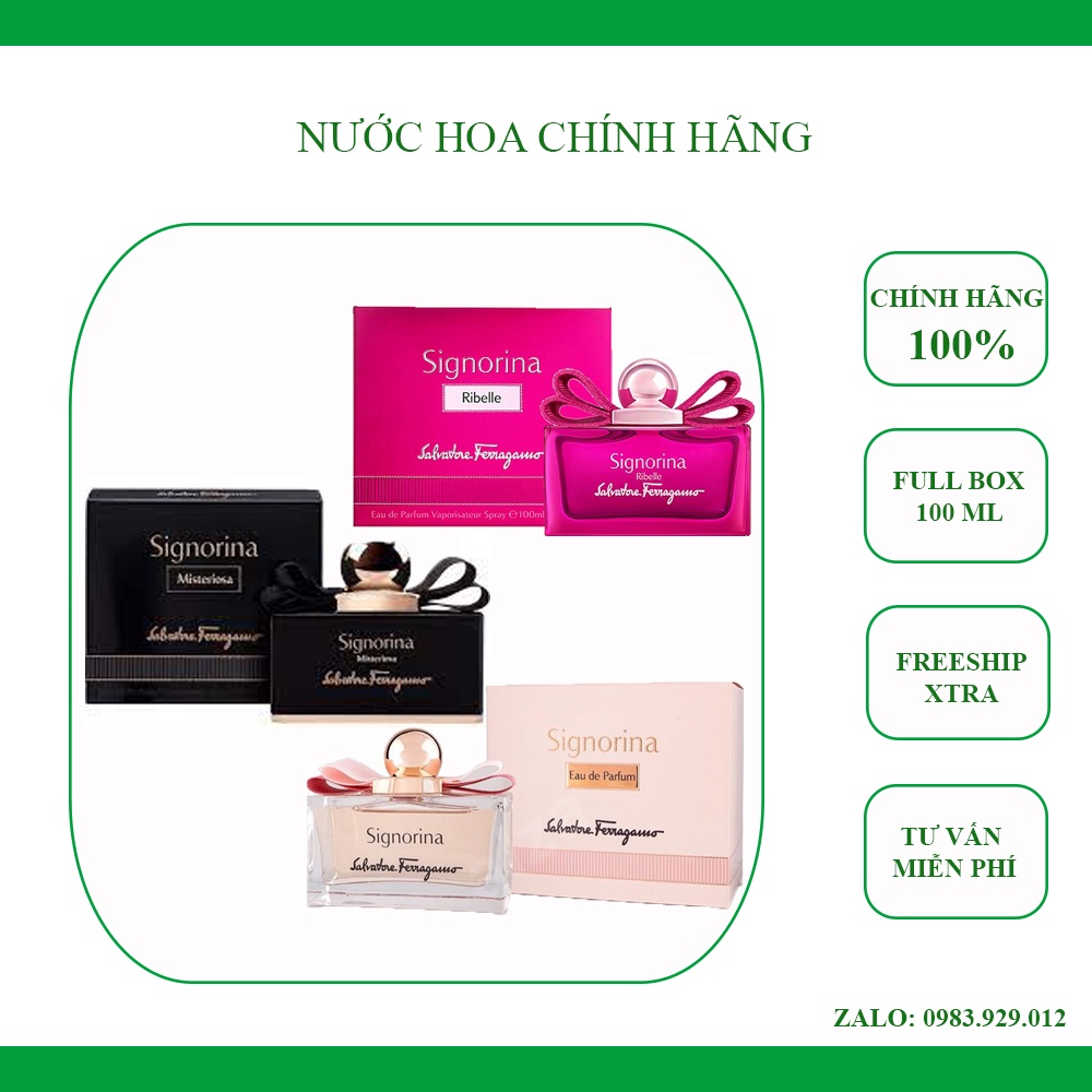 [Full box] Nước hoa Signorina Salvatore