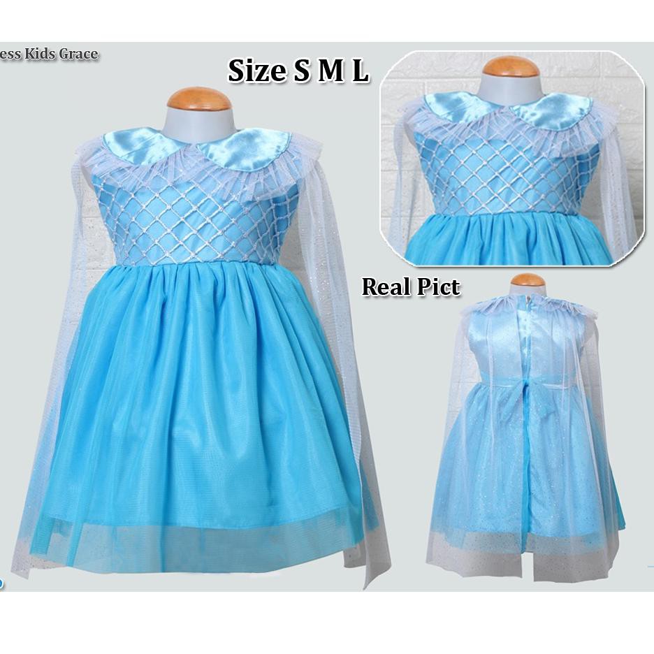 Đầm công chúa Kenzi phối tua rua lấp lánh cho bé gái 2-8 tháng tuổi