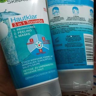 Sữa rửa mặt 3in1 Garnier Đức