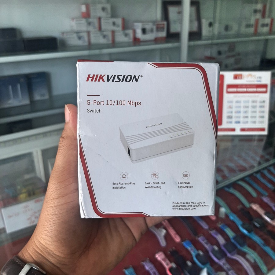Switch 5 cổng Hikvision Ds-3E0105D