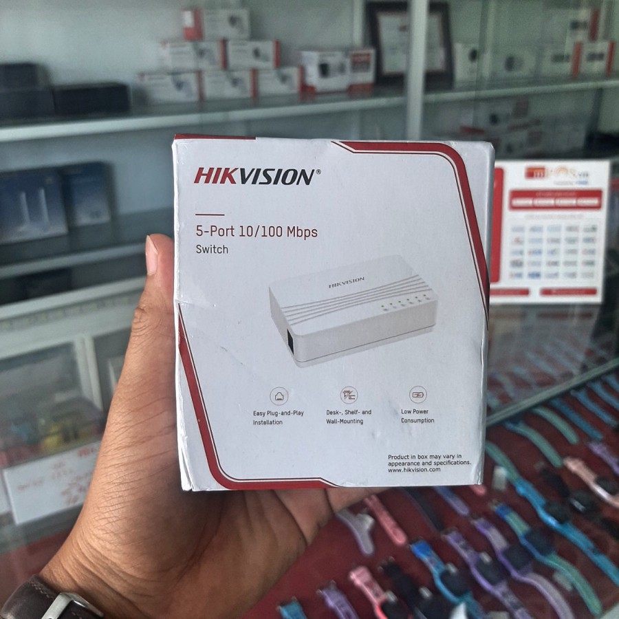 Bộ chia mạng 5-Port 10/100Mbps Ethernet Switch HIKVISION DS-3E0105D-E