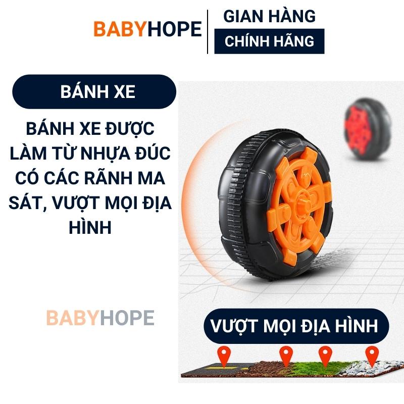 Xe cẩu điện cho bé loại lớn có nhạc đèn sử dụng bình ắc quy sạc điện