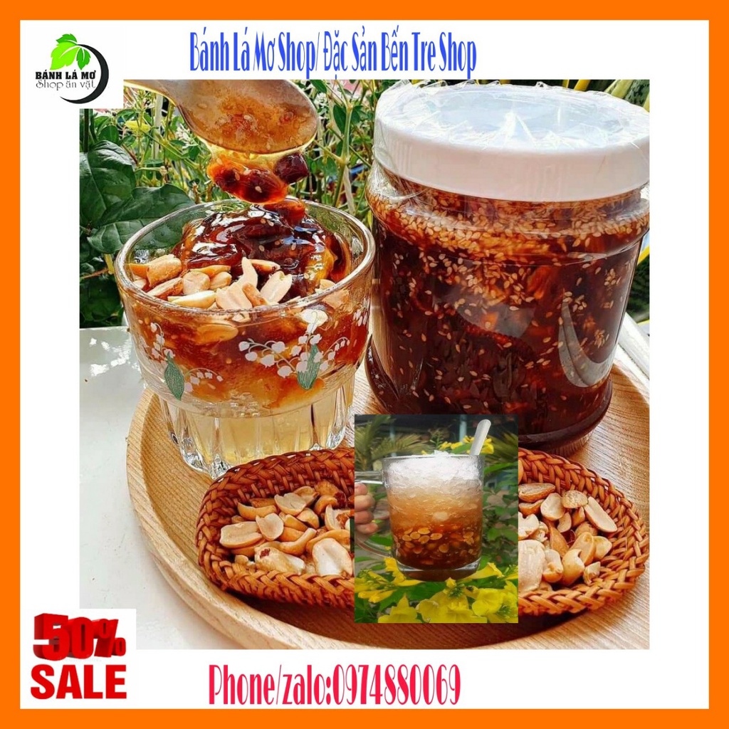 HỦ 1KG ME HẠT CỨNG NGÀO KHÓM MÈ RANG SIÊU NGON- BÁNH LÁ MƠ SHOP