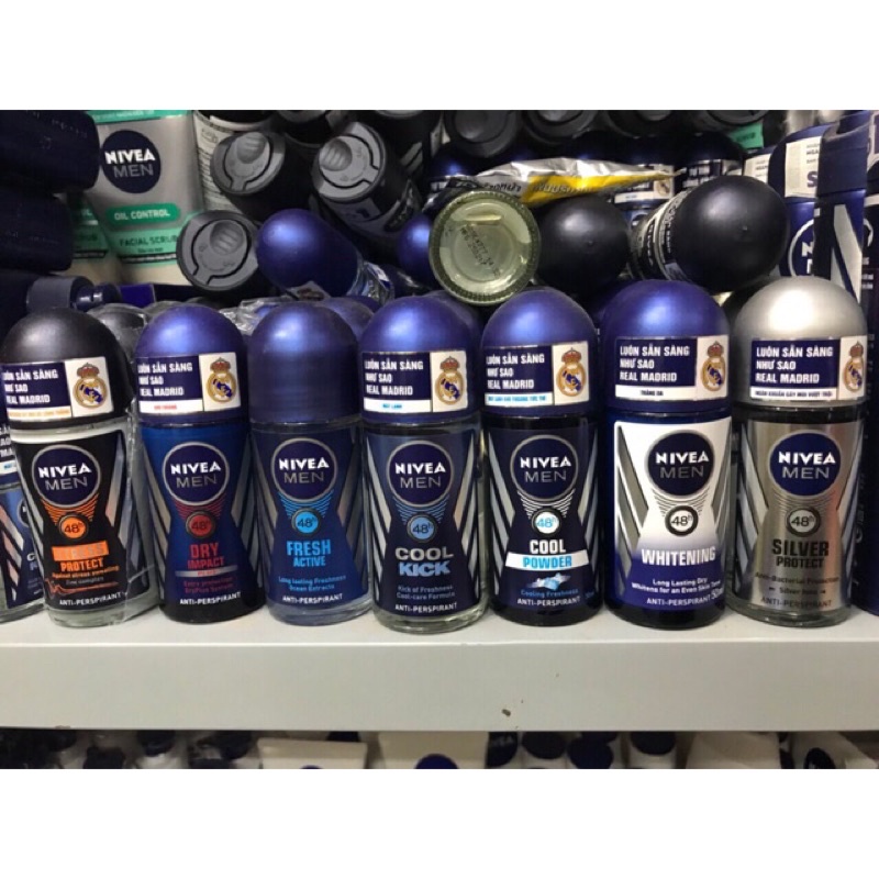 Lăn khử mùi Nivea men 50g
