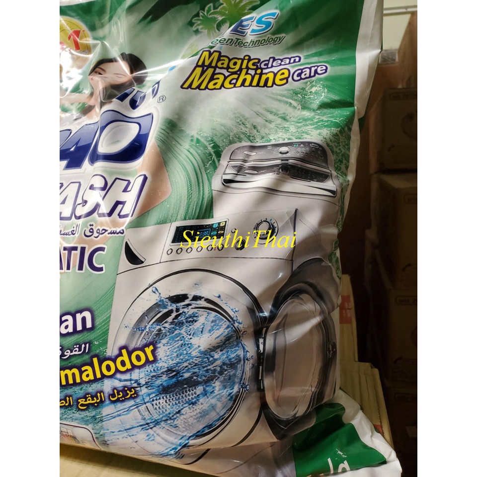 Bột giặt PAO 9kg M-wash Lion Thái Lan