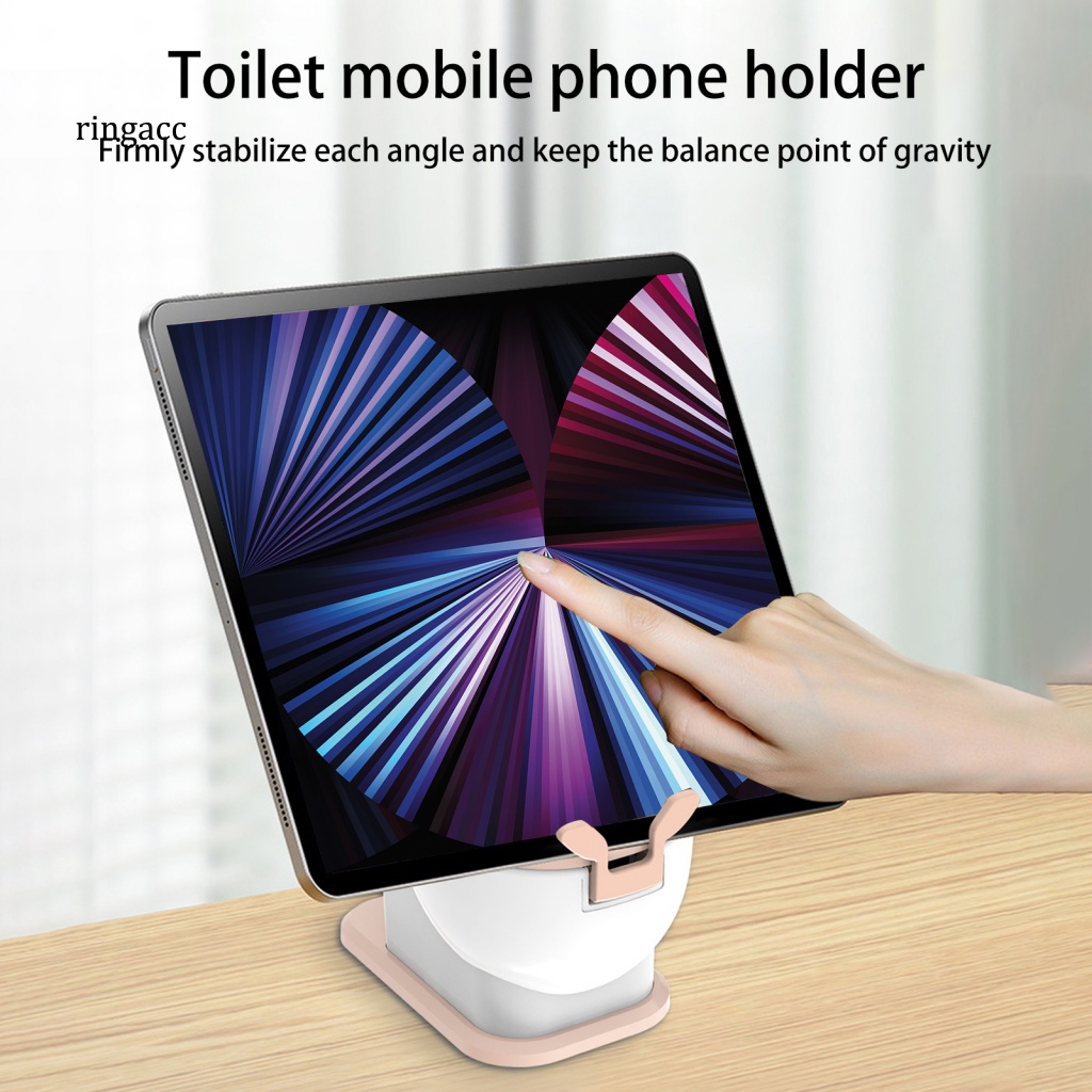 Rga Giá Đỡ Điện Thoại Thông Minh Để Bàn Cạnh Mịn Hình Toilet