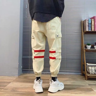 Quần box pant phối viền