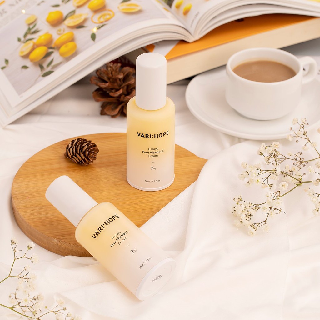 Kem Dưỡng Trắng Da Trong 8 Ngày VariHope 8 Days Pure Vitamin C Cream 50ml | BigBuy360 - bigbuy360.vn