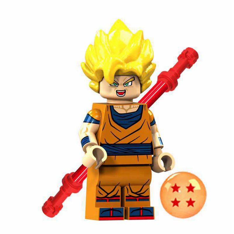 Khối lắp ráp mô hình nhân vật hoạt hình Dragon Ball tùy chọn