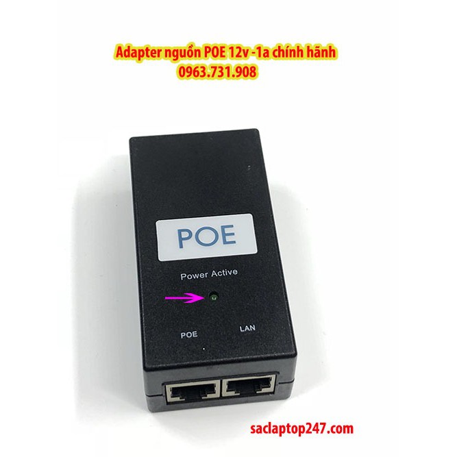 ADAPTER NGUỒN POE 12V 1A