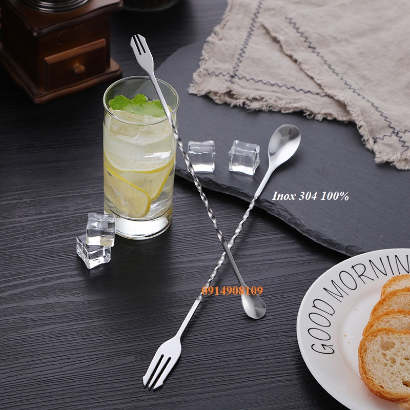 Thìa khuấy pha chế - Thìa bar 26cm - 32cm