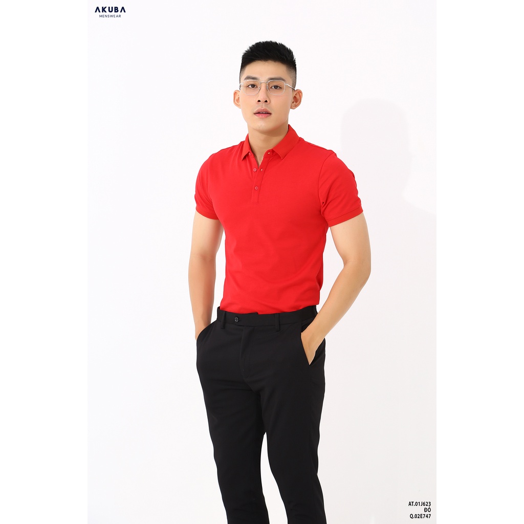 Áo Thun Nam Có Cổ Polo Cao Cấp AKUBA | 01J623 | BigBuy360 - bigbuy360.vn