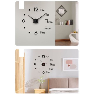 Đồng Hồ DECOR Treo Tường, Dán Tường 3D